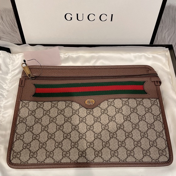 Gucci Handbags - Gucci Unisex Ophidia GG Supreme Clutch 597619